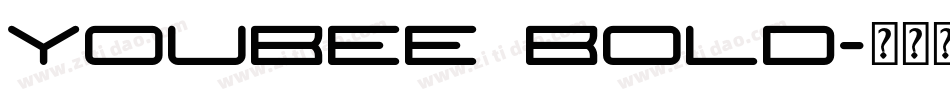 Youbee Bold字体转换